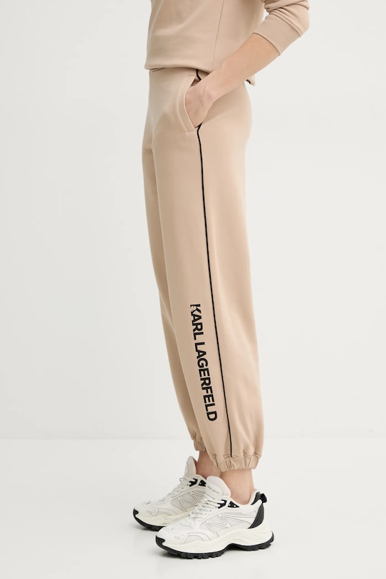 

Хлопковая блузка и шорты Answear.Lab, розовый