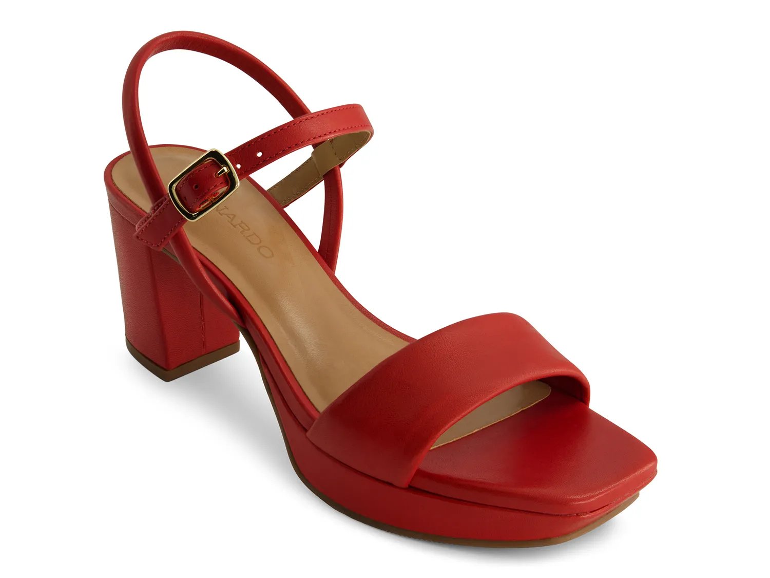 Сандалии Bernardo Canto Platform Sandal, красный