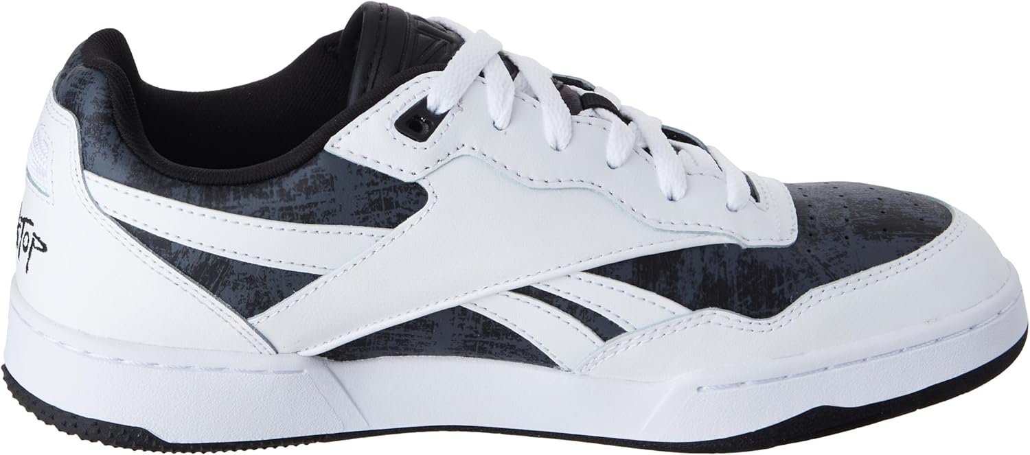 Кроссовки Reebok Unisex-Child Bb 4000 Ii, белый/черный — фото 4