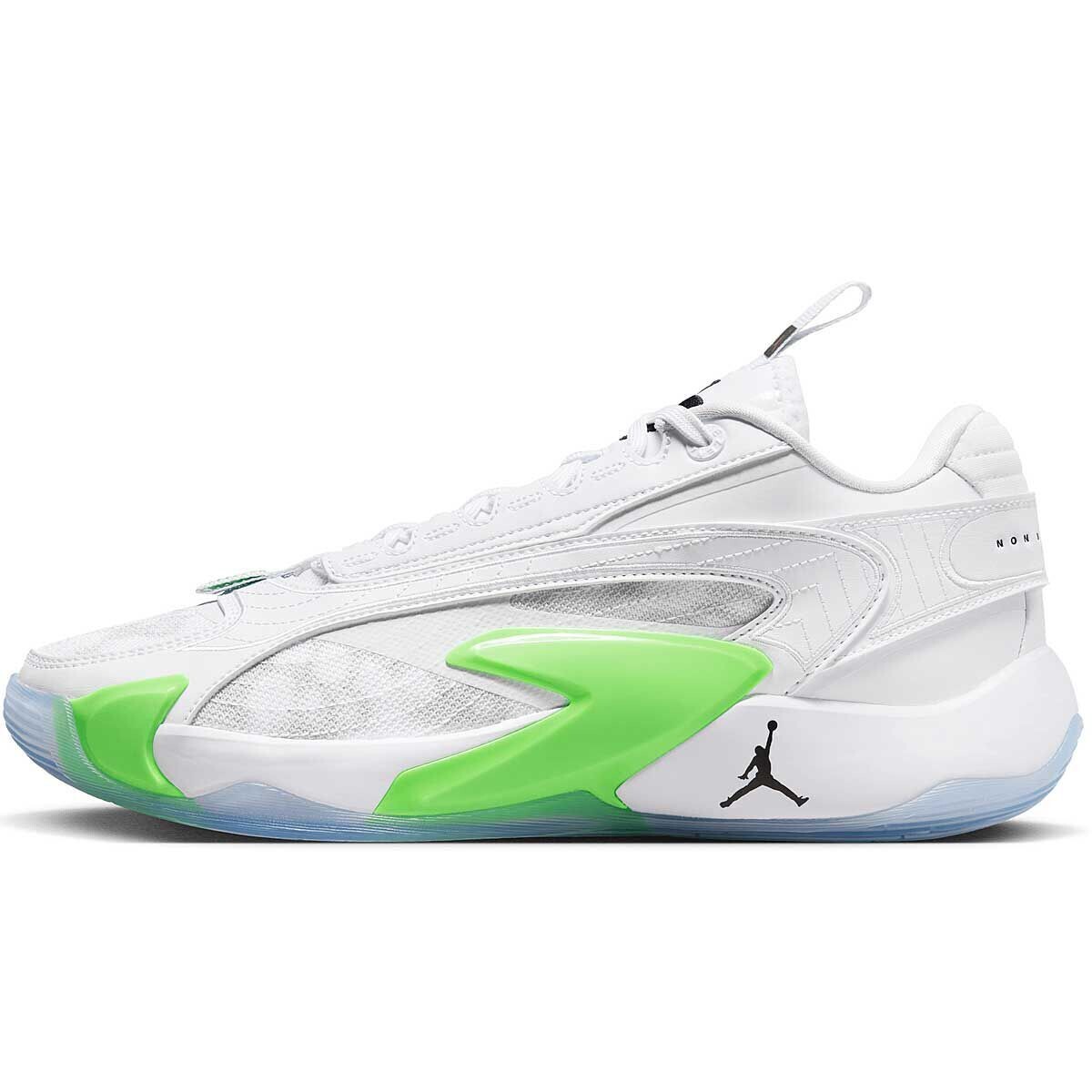 

Баскетбольные кроссовки Luka 2 Trick Shot Jordan, цвет White/Black-Green Strike-White