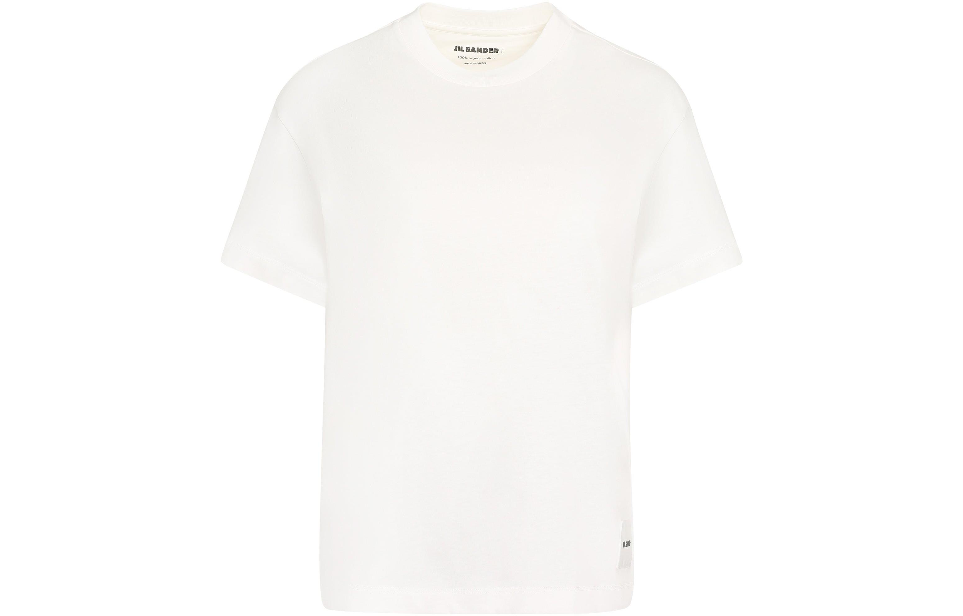 Набор из трех футболок Crewneck JIL SANDER, белый — фото 4
