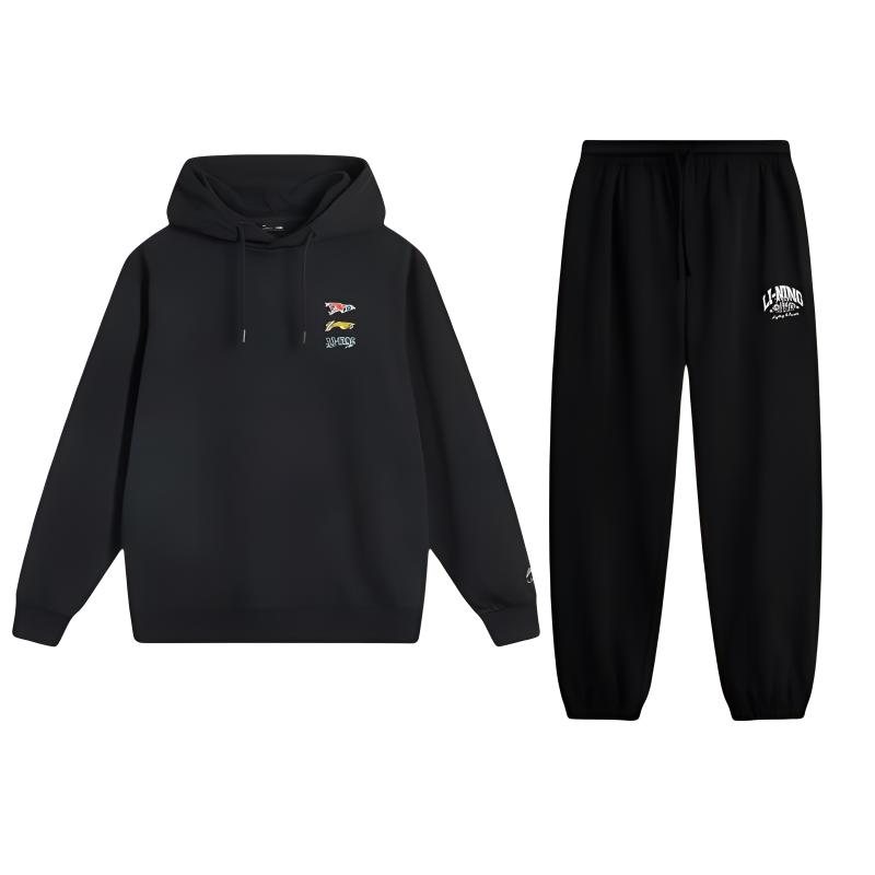 

LINING Спортивная мода Коллекция Повседневная спортивная одежда Мужская Black