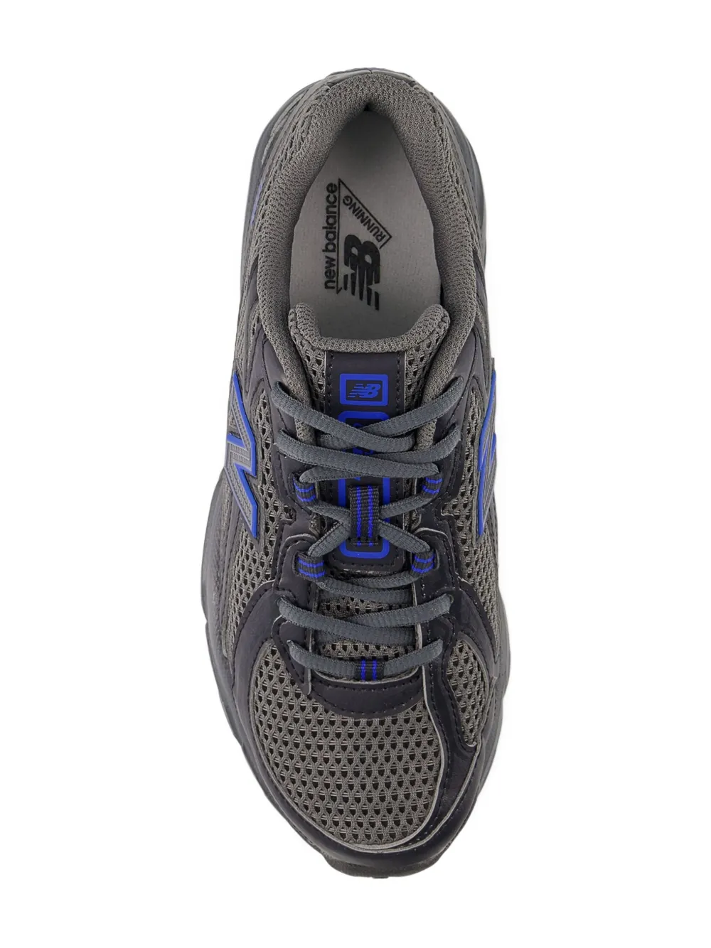 Кроссовки 740 на шнуровке New Balance Kids, серый — фото 3