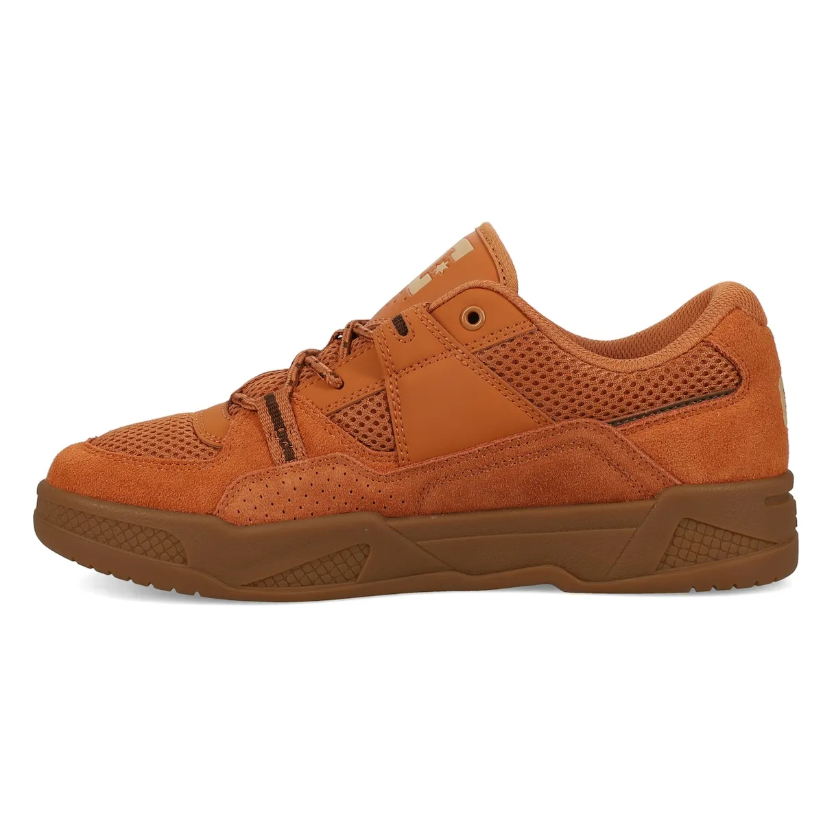 Мужские кроссовки Construct DC Shoes, коричневый/оранжевый — фото 3