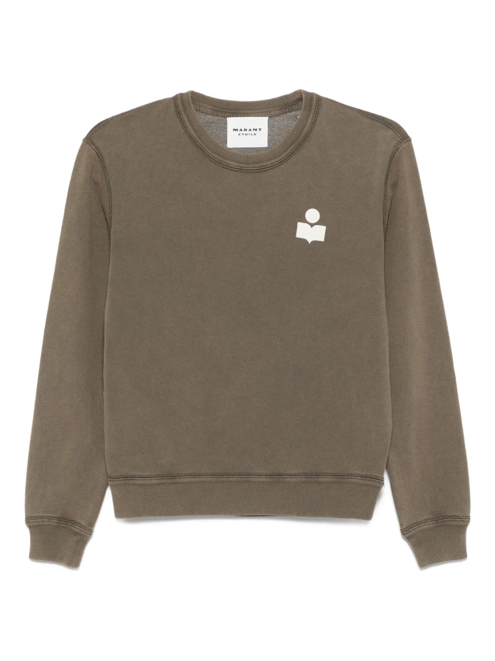 

Толстовка с логотипом Майка MARANT ÉTOILE, зеленый
