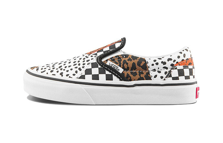 

Кроссовки Vans Slip-on Series Kids' Skateboarding Shoes Pre-school
