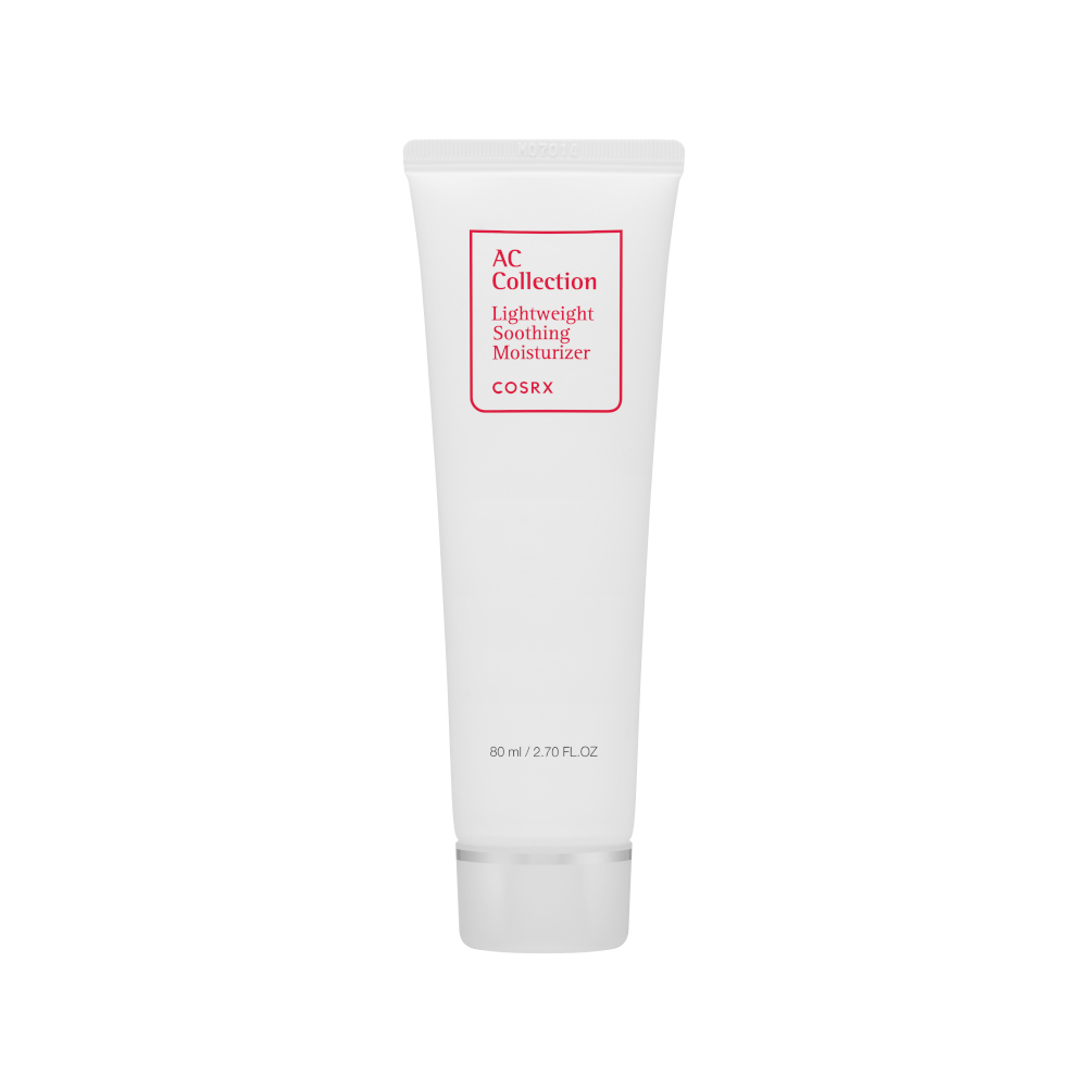 

Успокаивающий крем для лица для проблемной кожи ac collection lightweight soothing moisturizer Cosrx, 80 мл