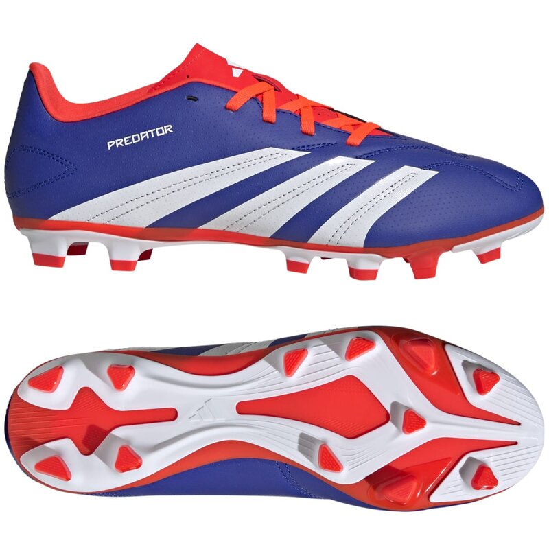 Футбольные бутсы Predator Club FXG для игры на травяном покрытии Adidas, мультиколор — фото 4