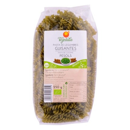 

Espirales De Guisantes Sin Gluten Bio 250 г, Vegetalia