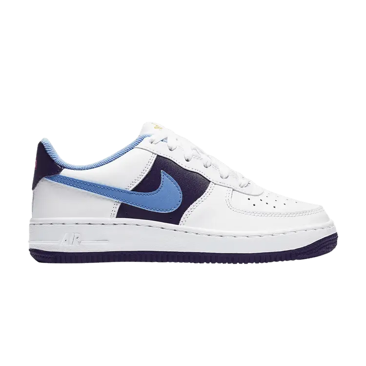 

Кроссовки Nike Air Force 1 LV8 HO20 GS 'White Eggplant', белый