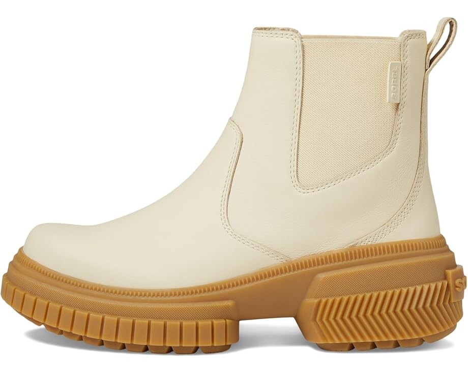 Ботинки женские Sorel ONA AVE Chelsea Boot водонепроницаемые, кремовый — фото 4