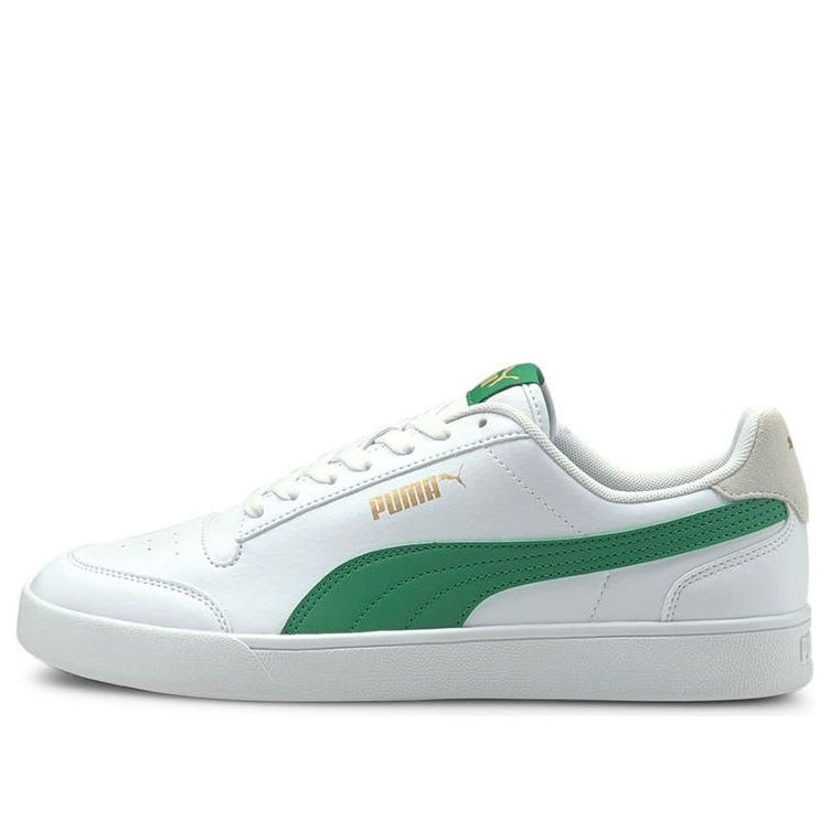 

Кеды PUMA Unisex Shuffle Sneakers White/Green, зеленый