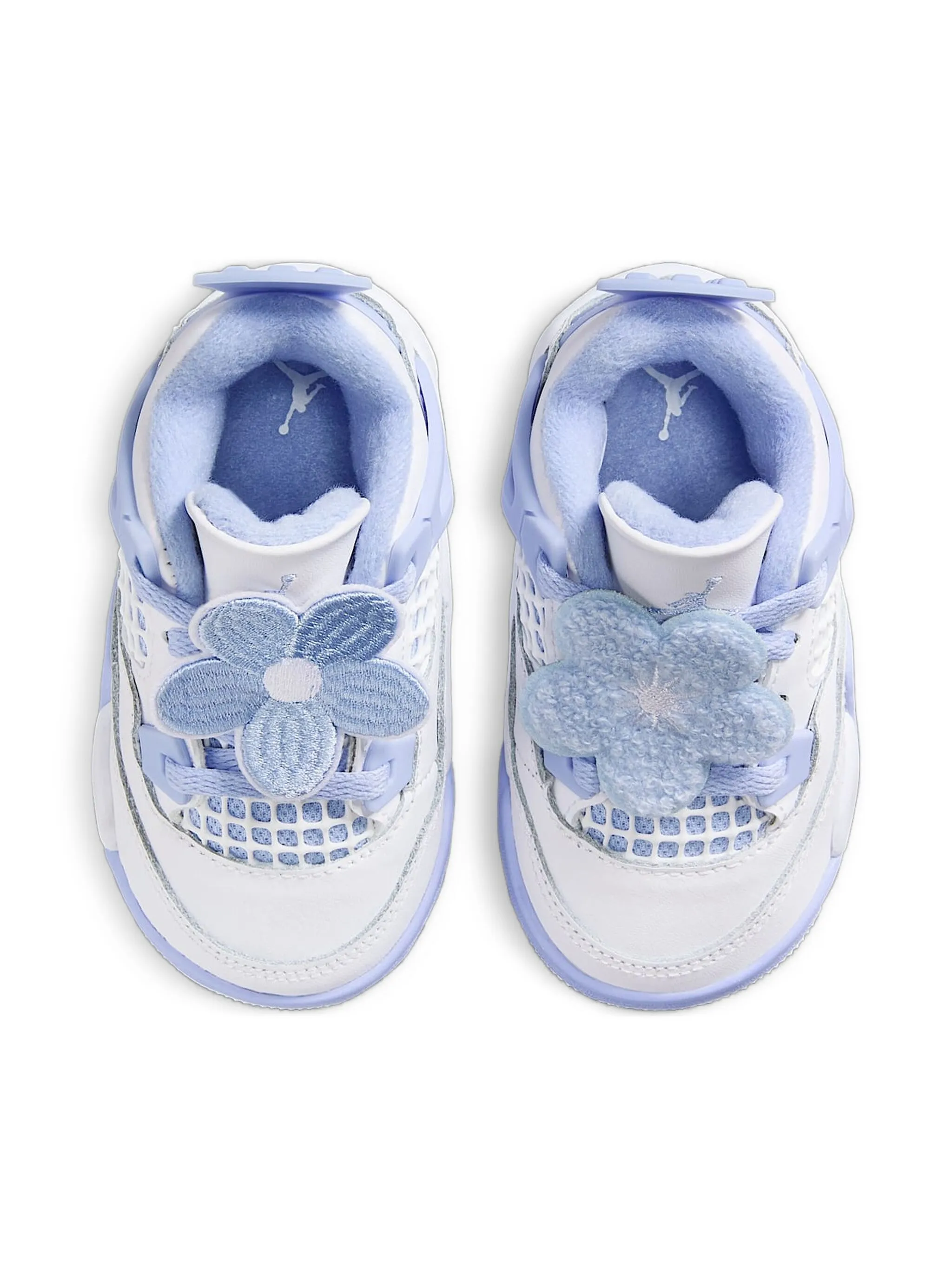 Кроссовки Air Jordan 4 Aluminum, белый — фото 4