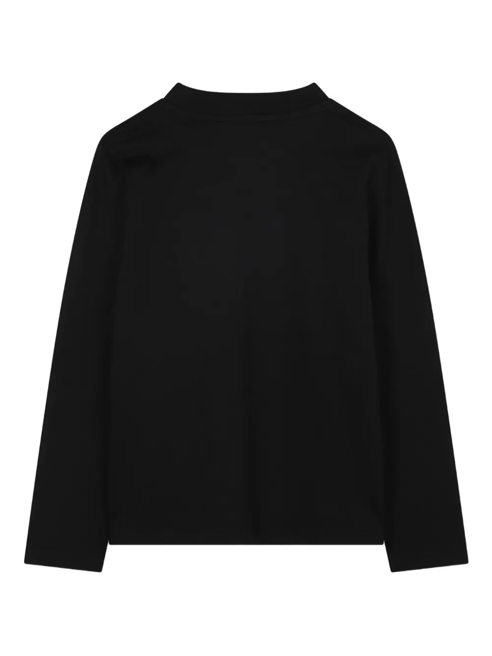 Топ с длинными рукавами и логотипом Dkny Kids, черный — фото 2