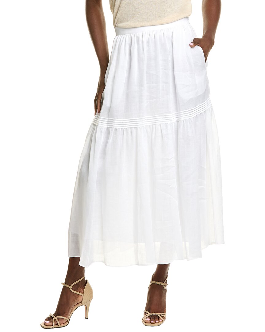 

Lafayette 148 New York Юбка Lunetta, белый
