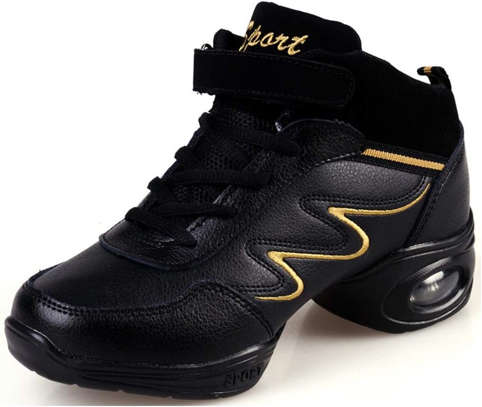 

Кроссовки для танцев DKZSYIM для мужчин и женщин Boost/Mодерн-джаз/Бальные выступления, спортивные танцевальные кроссовки, модель B51/B52/B53, золотой