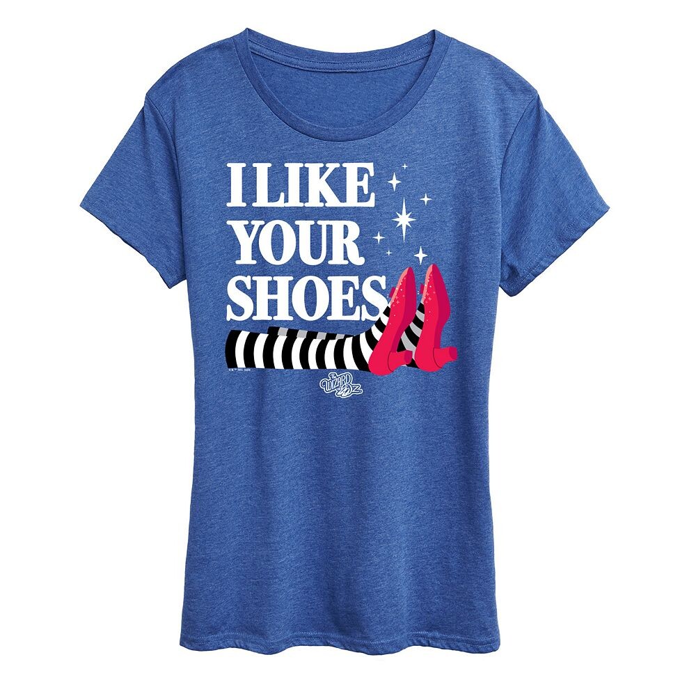 

Женская футболка с рисунком «Волшебник страны Оз» Like Your Shoes Licensed Character, цвет Heather Royal Blue