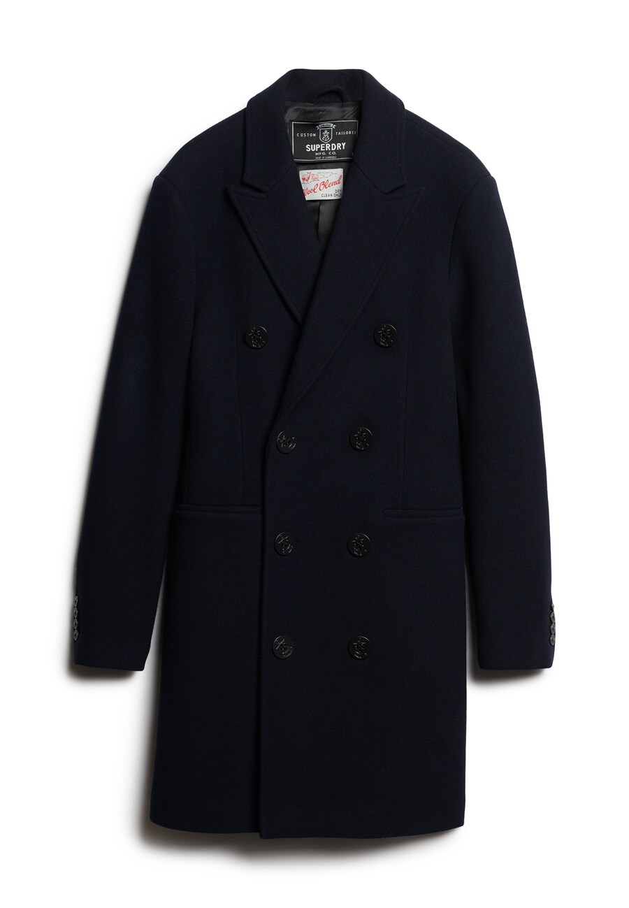 

Пальто межсезонное Superdry, морской синий