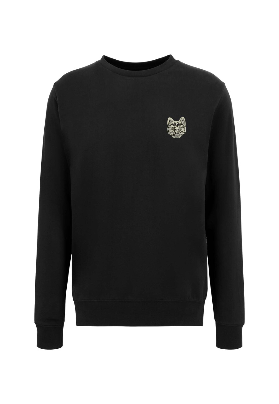 

Толстовка Oldskull Asian Rebel Cat Kanji, черный
