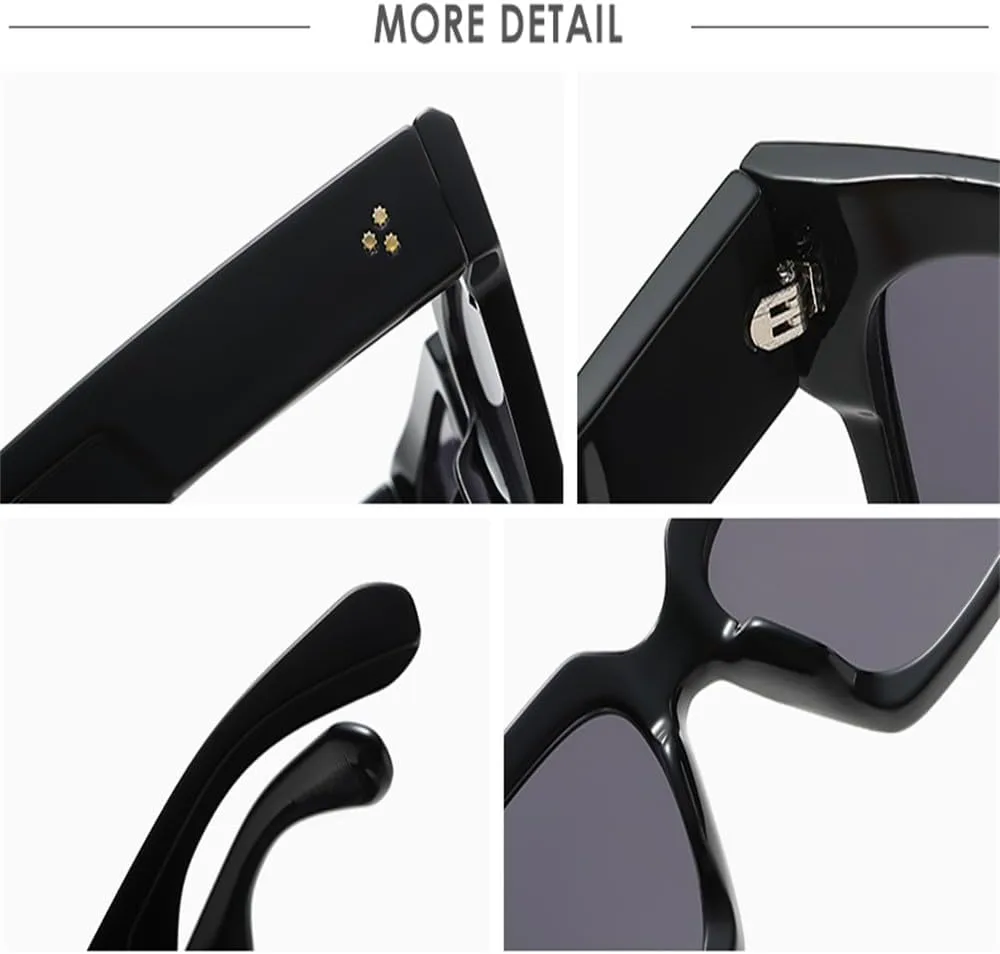 

Ретро-солнцезащитные очки для женщин, металлические очки с рисунком в виде рисовых зерен, в морском стиле, простые очки в крупной оправе KTUCN, Green Black