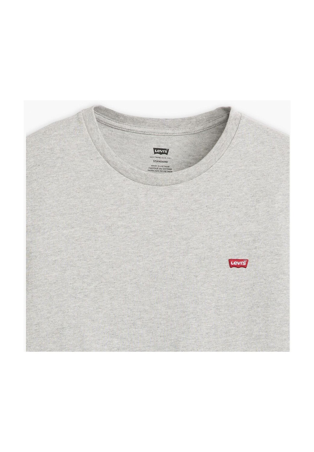 Футболка с нашивкой-логотипом, мужская Levi's, цвет 49 Grau — фото 2