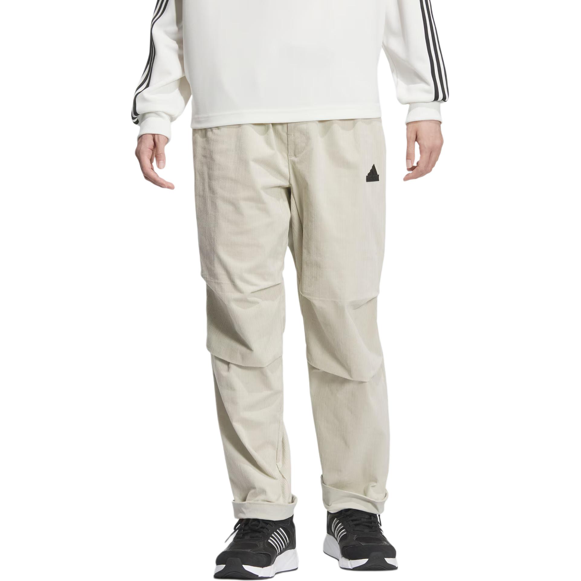 Футболка Adidas FW24 Повседневные брюки Мужские Кунжут Земляной серый — фото 3