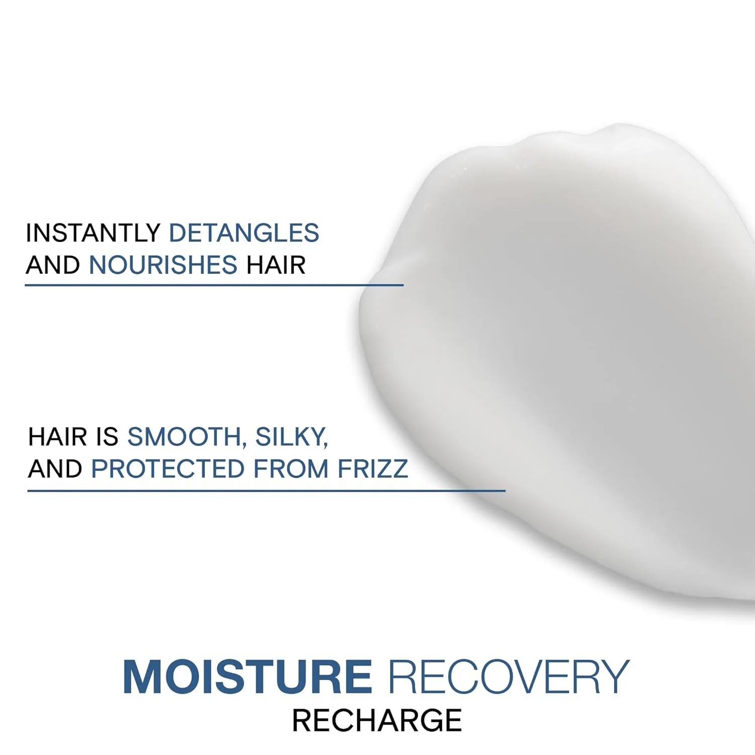 Joico Moisture Recovery 24 Hour Moisture Recharge Leave-In для густых, жестких и сухих волос: круглосуточное увлажнение, мгновенное распутывание, защита от ломкости и пушистости с оливковым эфиром и морскими водорослями, OLIVE — фото 4