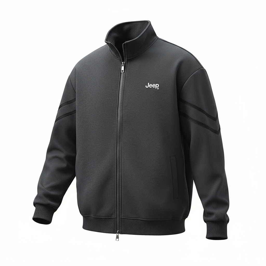 

Свитшот Unisex Crew Neck Moderate Heavyweight Jeep, серый