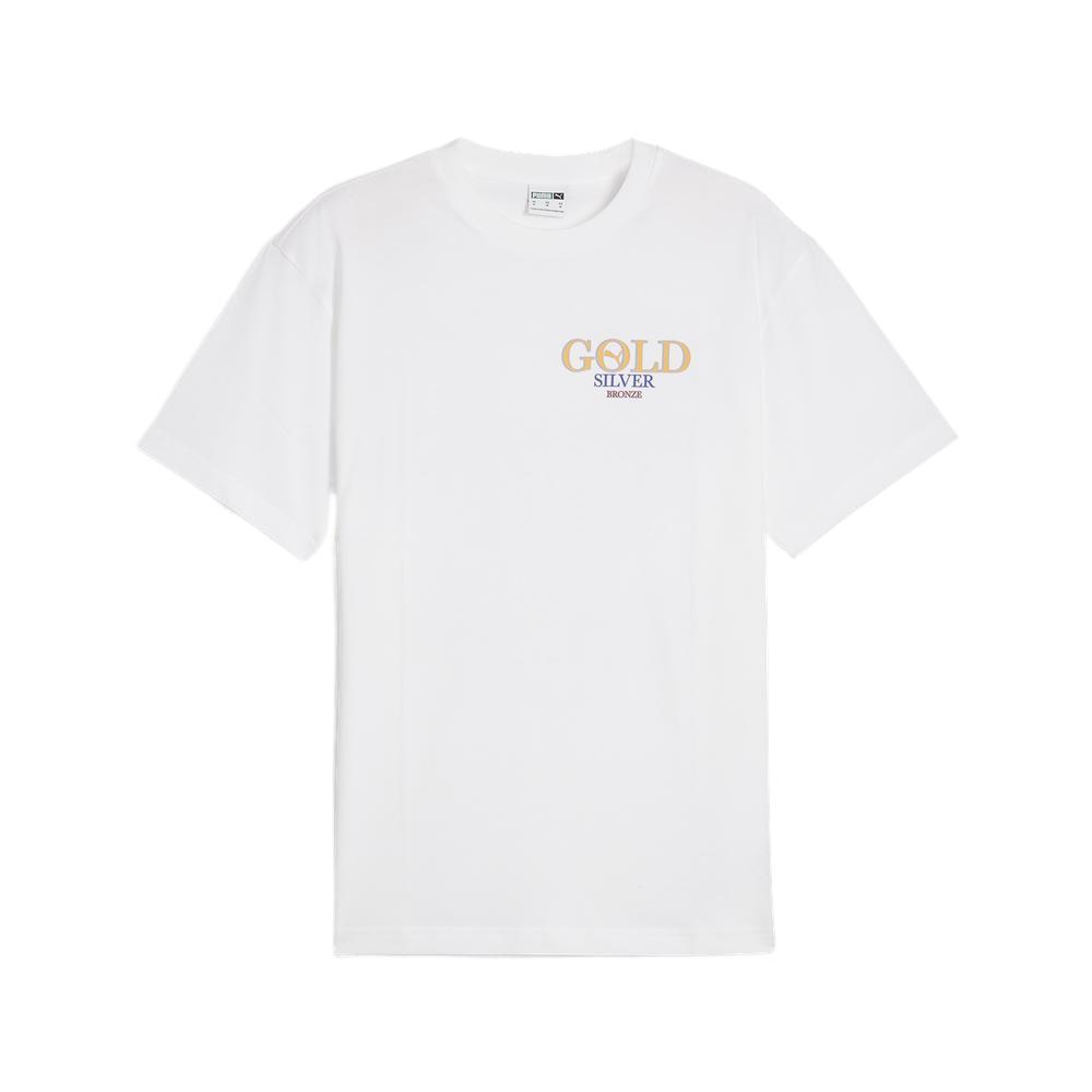 

PUMA Футболка с принтом Unisex White 02