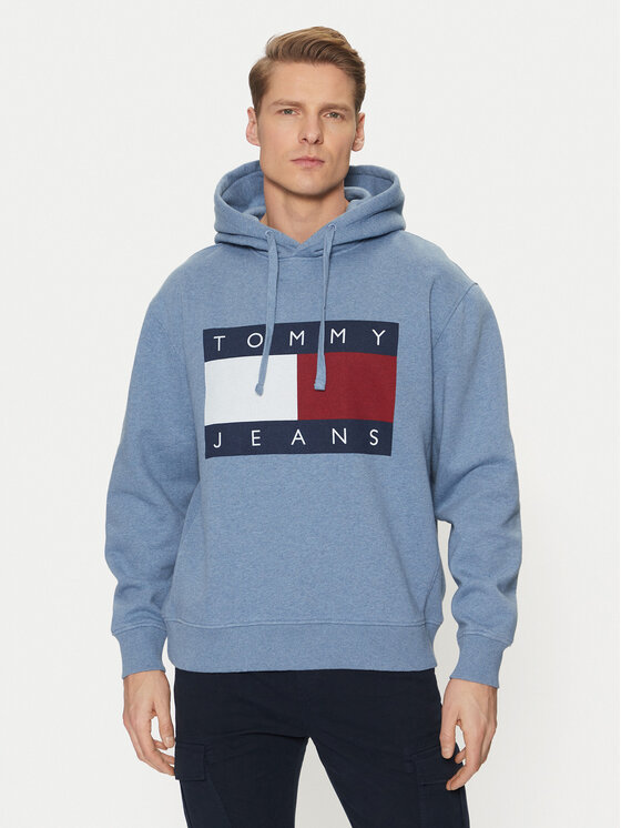 

Толстовка обычного кроя Flag DM0DM21174 Tommy Jeans, синий