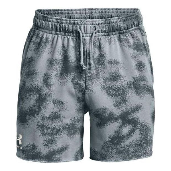 

Шорты rival terry 6inch short 'blue grey' Under Armour, серый