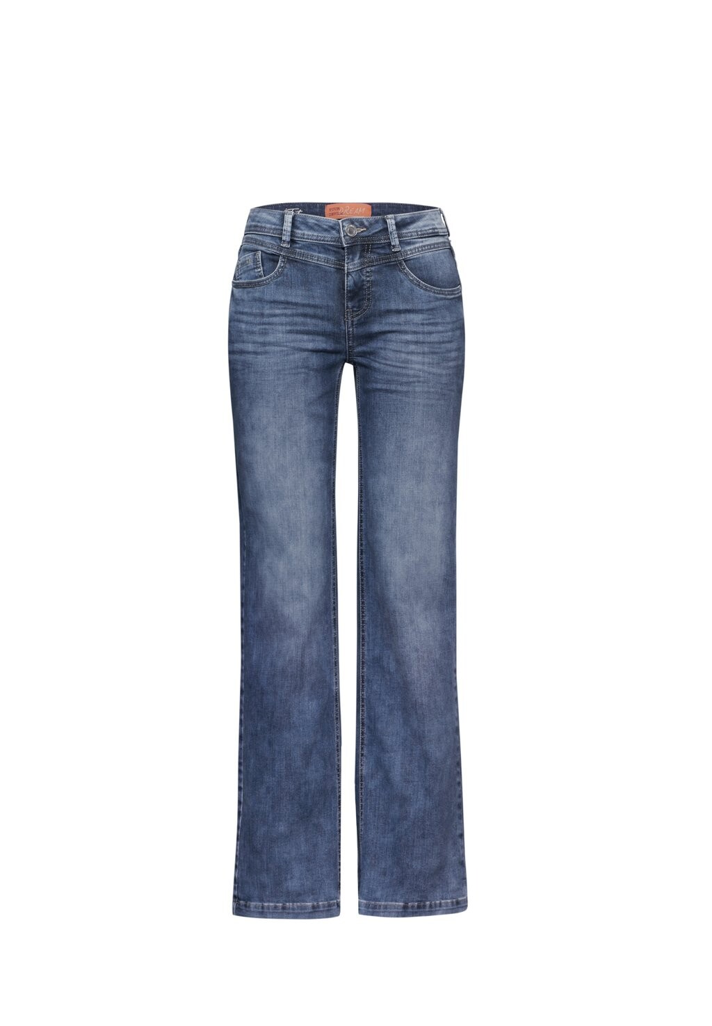 

Джинсы свободного кроя Street One, цвет Mottled Blue