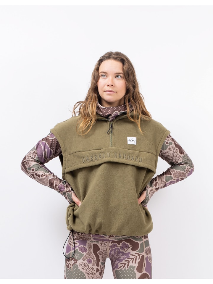 

Eivy Флисовый жилет оливкового цвета