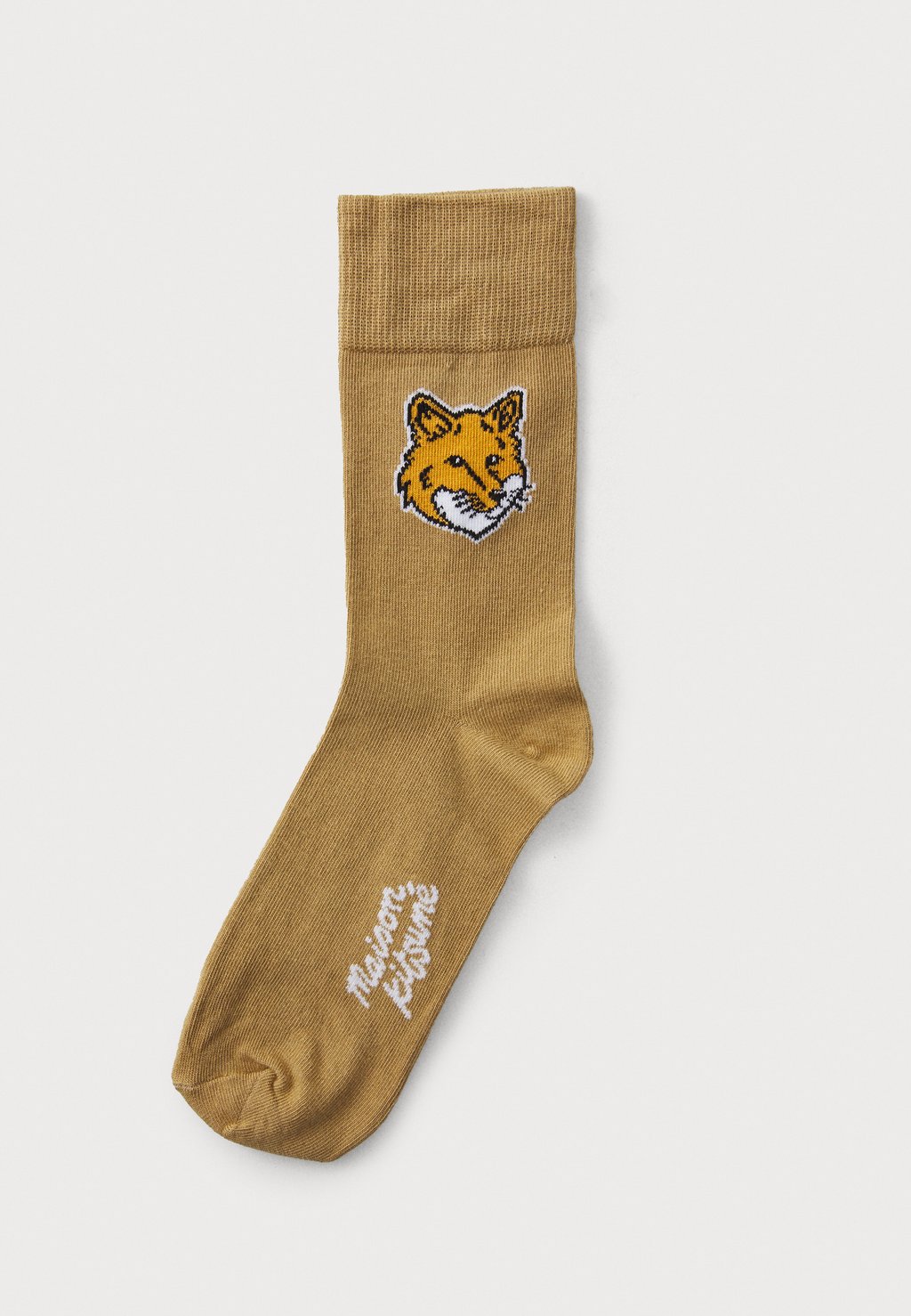 

Носки FOX HEAD SOCKS UNISEX Maison Kitsuné, светло-коричневый
