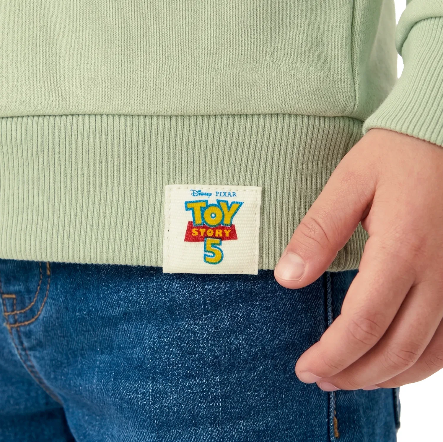 Свитшот Toy Story Базз Лайтер Disney, зеленый — фото 3