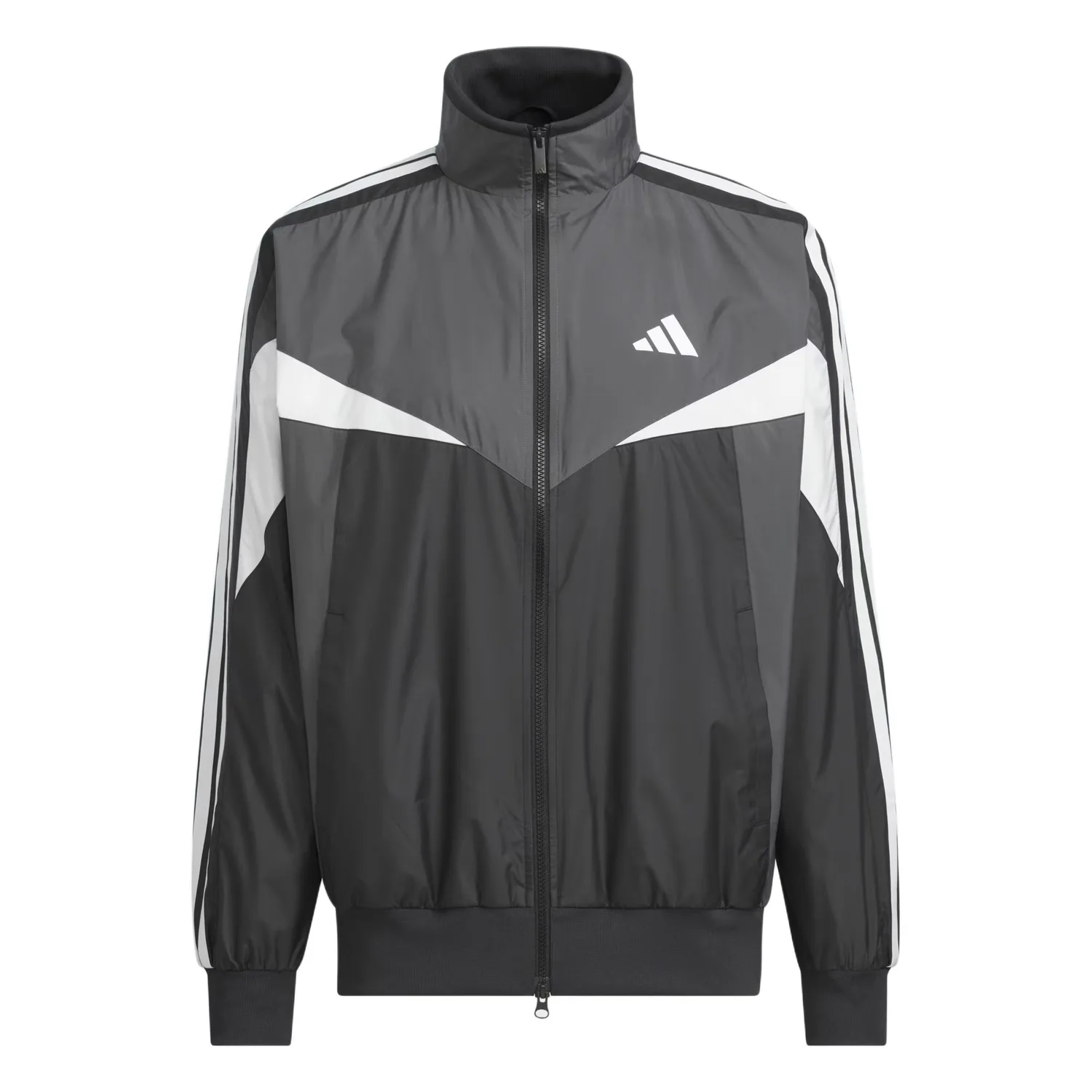 Куртка Sportswear FW25 Must have Adidas, черный/серый six/pure белый
