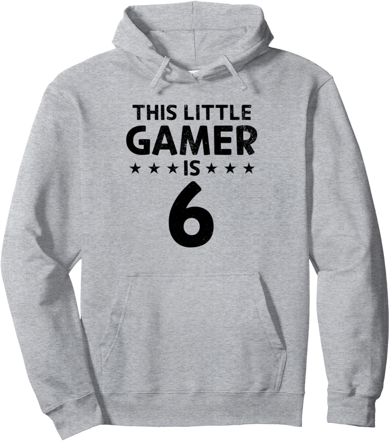

Толстовка, Этот маленький геймер - 6-летний ребенок, увлекающийся видеоиграми, с толстовкой в виде игрового контроллера Video Gamer Birthday Party Gaming Kids, серый