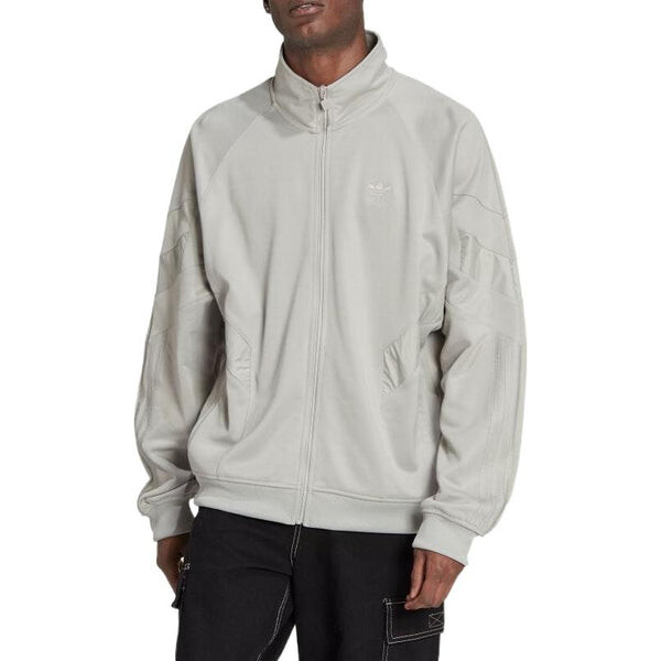 Куртка adidas originals Rekive Track Jacket 'Metal Grey', серый — фото 3