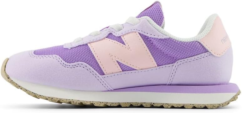 Детские кроссовки New Balance 237 V1 Bungee, розовый/сиреневый — фото 2