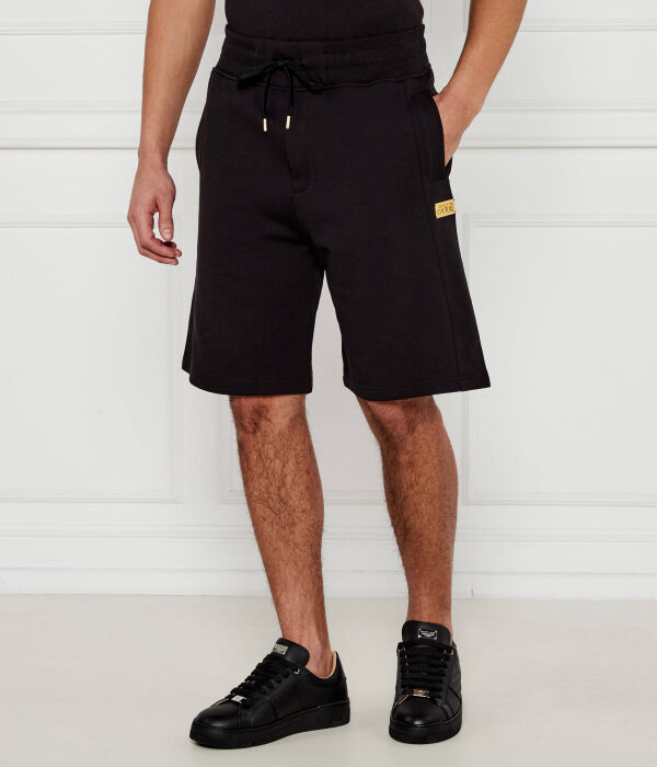 

Шорты Loose fit Versace Jeans Couture, черный