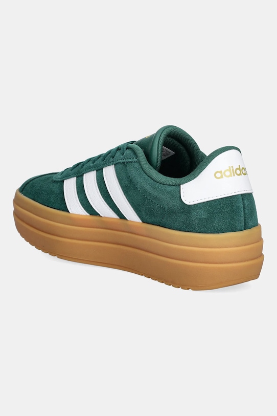 Кроссовки VL Court Bold Adidas, зеленый — фото 3