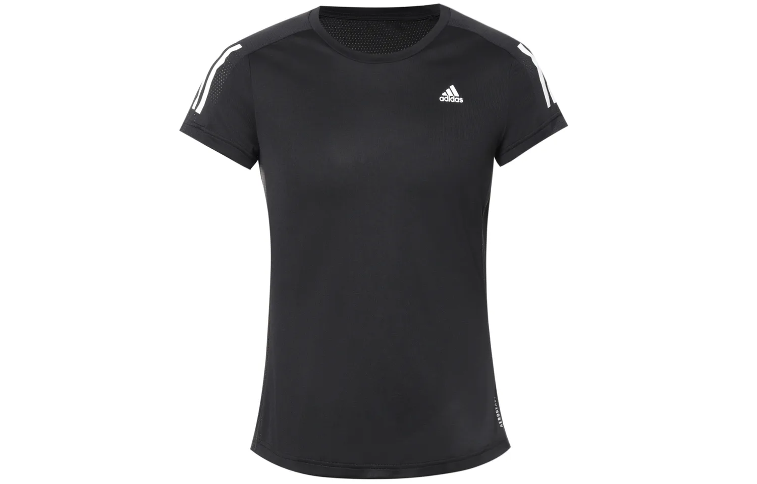 Adidas Футболка с втачным рукавом женская черная