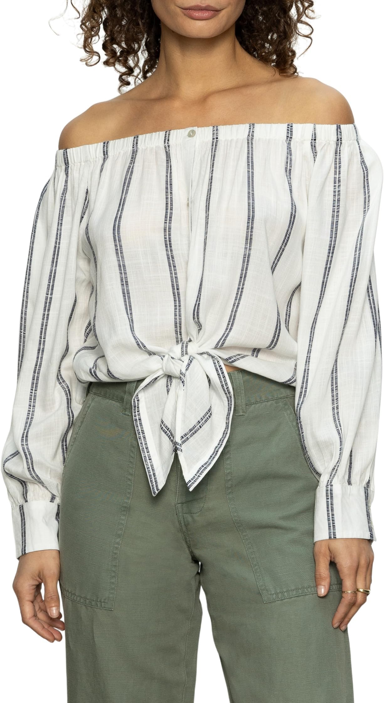 

Топ Sanctuary Ballet Tie Top, цвет Stripe