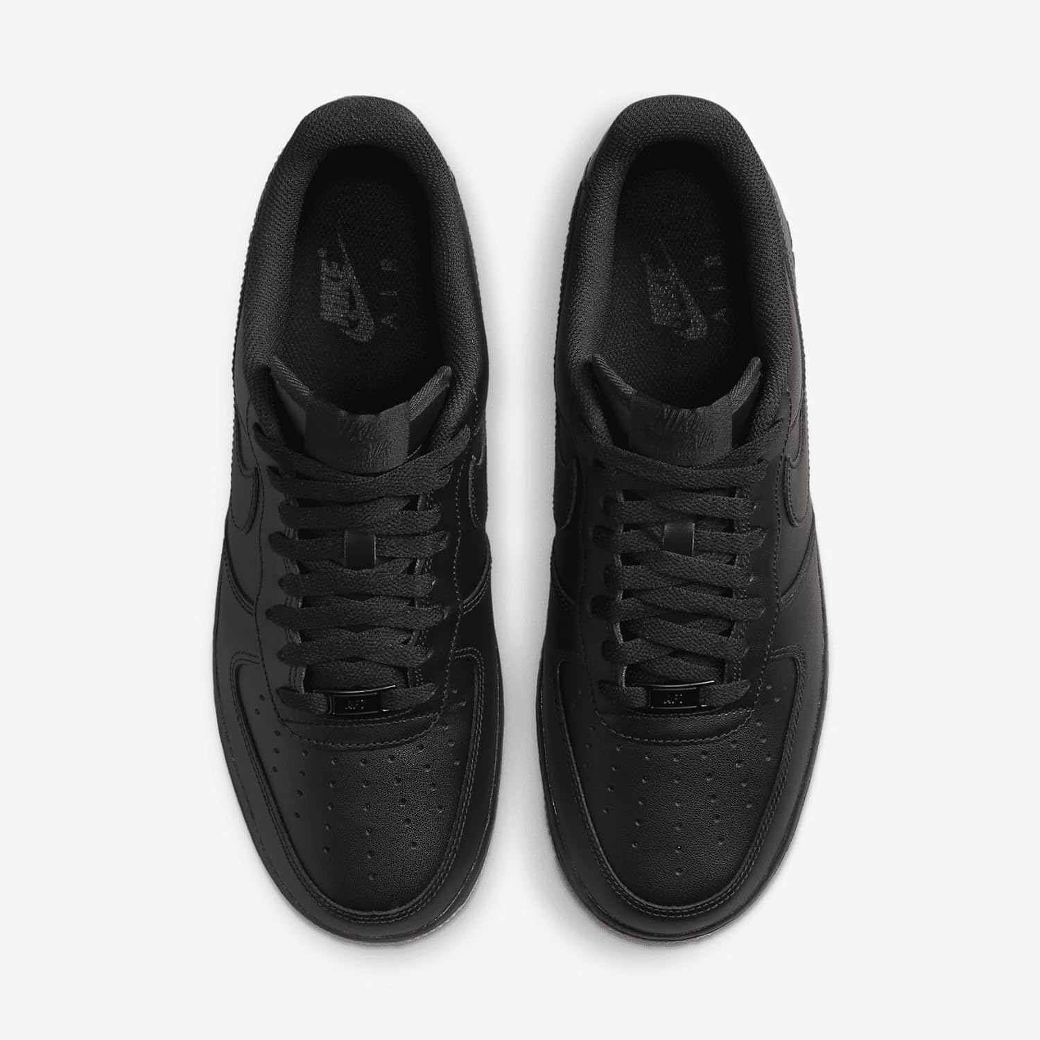 Мужские кроссовки Nike Air Force 1, черный/коричневый/светло-коричневый — фото 4