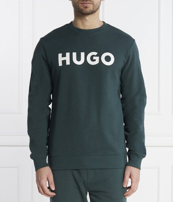 

Свитшот Hugo Dem Regular Fit, темно-зеленый