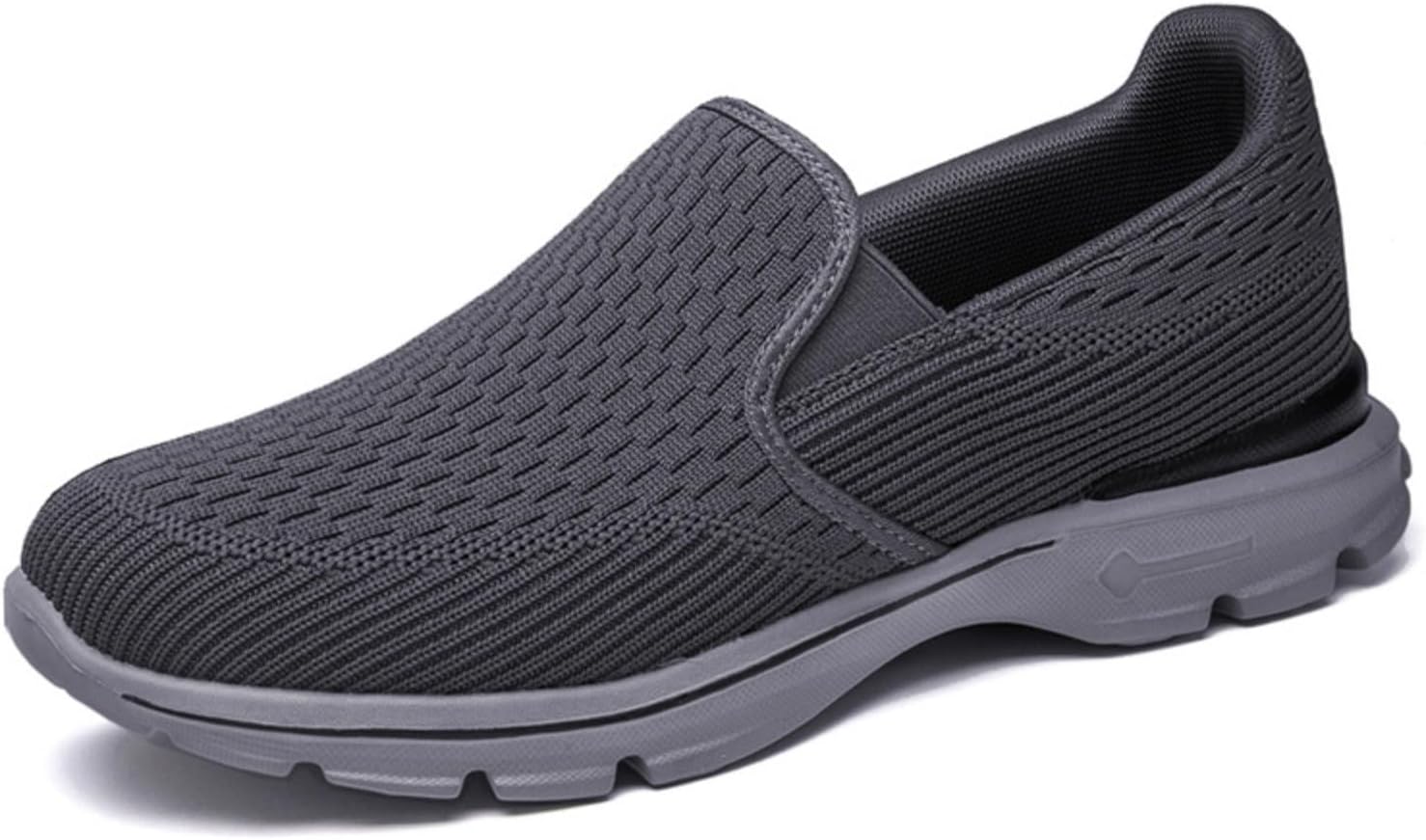 

Мужские вязаные сетчатые лоферы, спортивные слипоны, легкие прогулочные туфли для улицы, удобные легкие сетчатые ботинки Vannida, серый