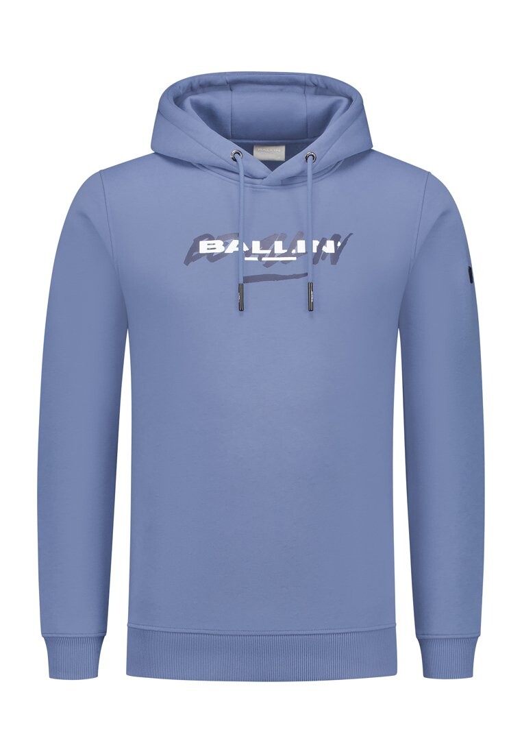 

Толстовка с капюшоном REGULAR FIT Ballin, сине-серый