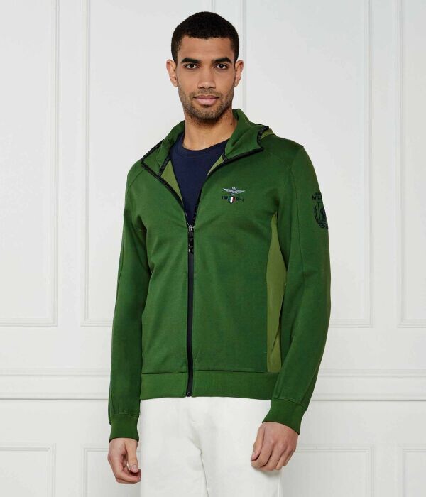 

Толстовка Aeronautica Militare Regular Fit, зеленый
