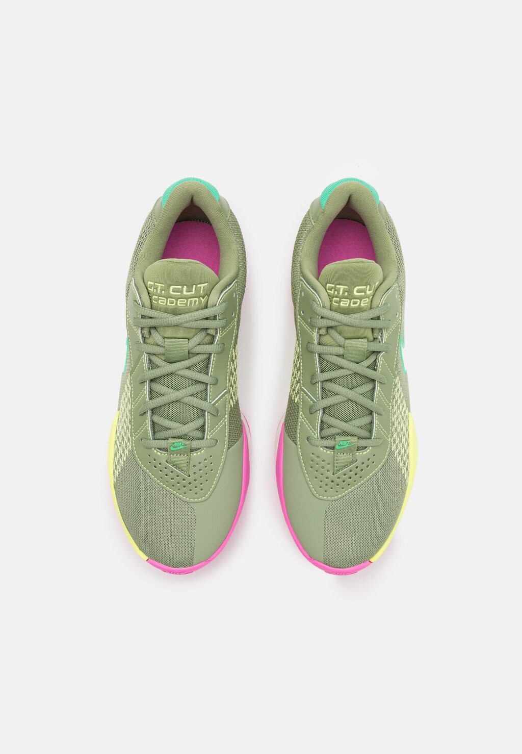 

Баскетбольная обувь AIR ZOOM G.T. CUT ACADEMY Nike, зеленый