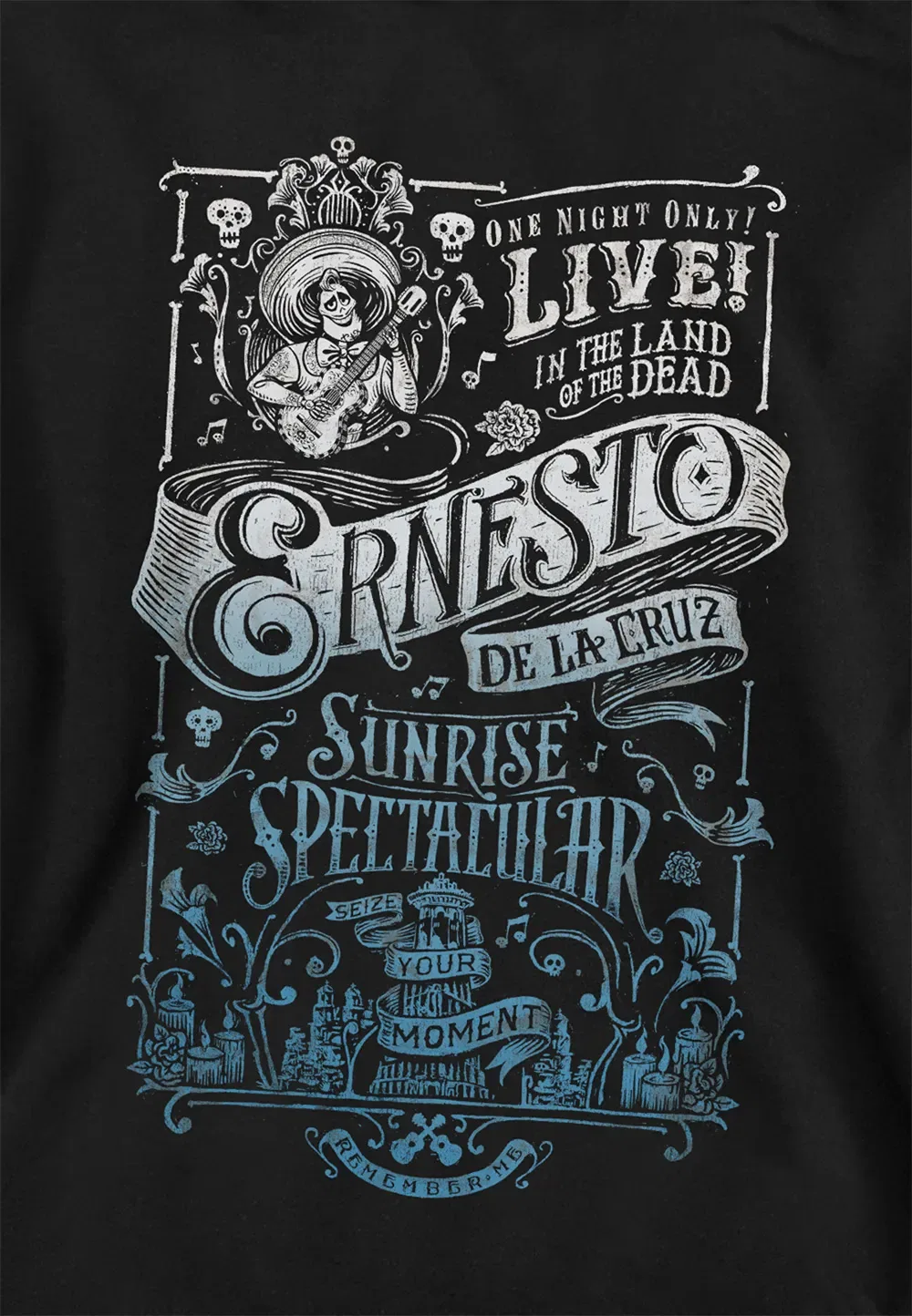 Детский худи Coco Ernesto De La Cruz, Disney, черный — фото 2